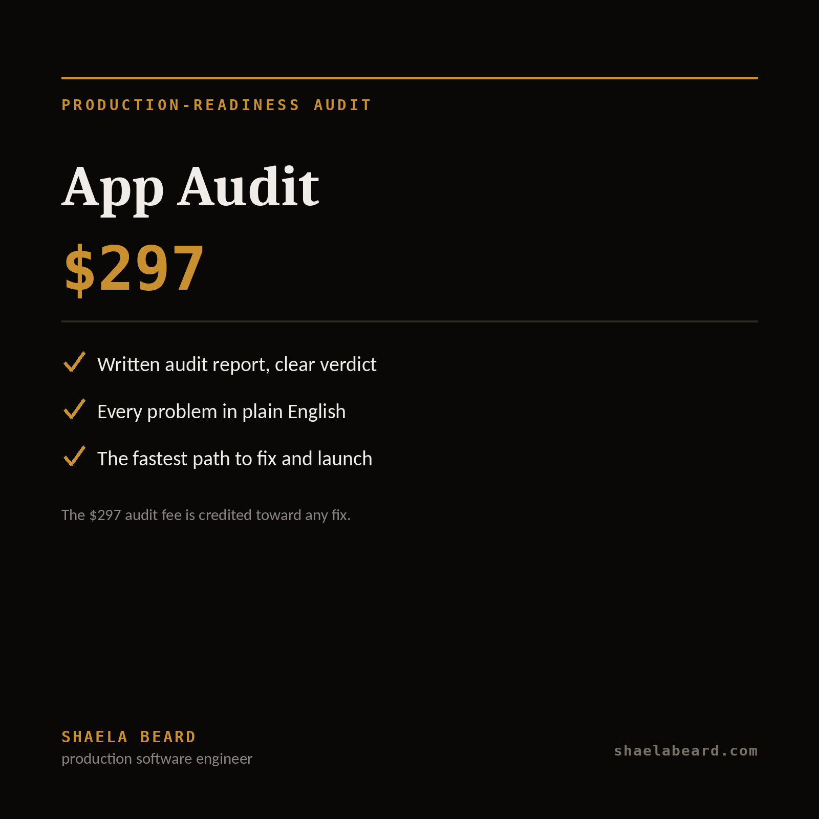 App Audit